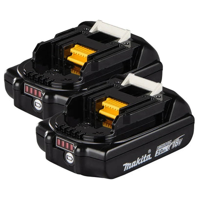 Makita 18V Li-Ion 2.0Ah Battery Combo – 2 Pack